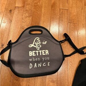 Inspirational Dance Lunch Bag with Quote